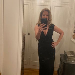Black Laundry Evening Gown